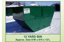 12 yard bin