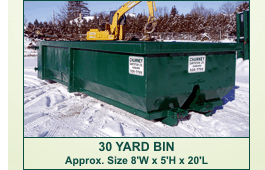 30 yard bin