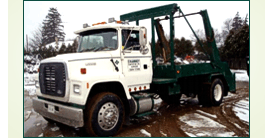 scrap metal truck