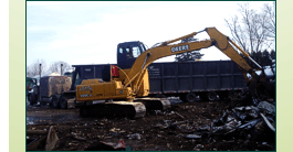 scrap metal yard